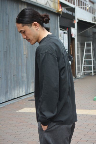 画像8: blurhmsROOTSTOCK（ブラームスルーツストック）Classic Long Sleeve Tee（クラシックロングスリーブTee）/ Dust Ivory（ダストアイボリー）