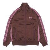 NEEDLES（ニードルズ）Track Jacket（トラックジャケット）"Poly Smooth" / Brown（ブラウン）