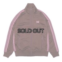 NEEDLES（ニードルズ）Track Jacket（トラックジャケット）"Poly Smooth" / Brown（ブラウン）