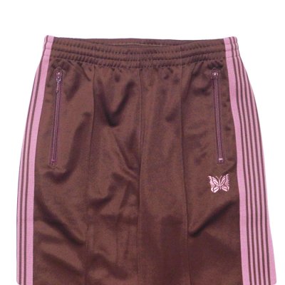 画像4: NEEDLES（ニードルズ）Track Pant（トラックパンツ）"Poly Smooth" / Brown（ブラウン）