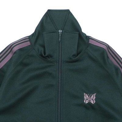 画像4: NEEDLES（ニードルズ）Track Jacket（トラックジャケット）"Poly Smooth" / Green（グリーン）