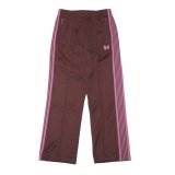 NEEDLES（ニードルズ）Track Pant（トラックパンツ）"Poly Smooth" / Brown（ブラウン）