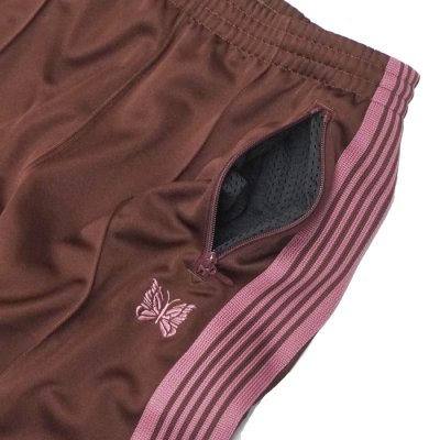 画像5: NEEDLES（ニードルズ）Track Pant（トラックパンツ）"Poly Smooth" / Brown（ブラウン）