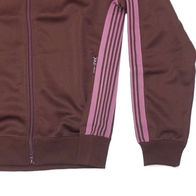 画像7: NEEDLES（ニードルズ）Track Jacket（トラックジャケット）"Poly Smooth" / Brown（ブラウン）