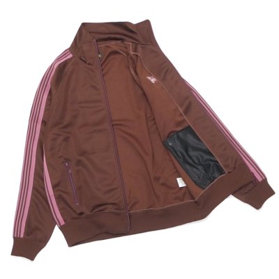 画像3: NEEDLES（ニードルズ）Track Jacket（トラックジャケット）"Poly Smooth" / Brown（ブラウン）