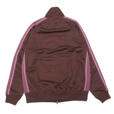 画像2: NEEDLES（ニードルズ）Track Jacket（トラックジャケット）"Poly Smooth" / Brown（ブラウン）
