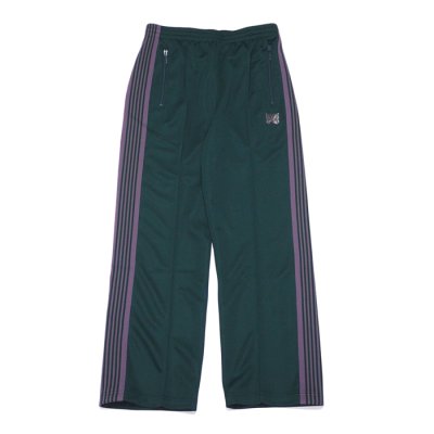 画像1: NEEDLES（ニードルズ）Track Pant（トラックパンツ）"Poly Smooth" / Green（グリーン）