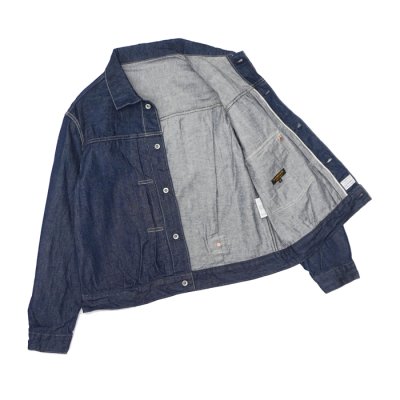 画像3: *A VONTADE(アボンタージ)No,2 Denim Blouse(No,2 デニムブルゾン)"One Washed" / Indigo(インディゴ)