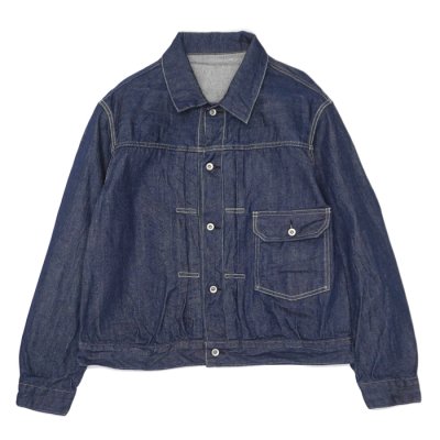 画像1: 『9月中旬』*A VONTADE（アボンタージ）No,2 Denim Blouse（No,2 デニムブルゾン）"One Washed" / Indigo（インディゴ）