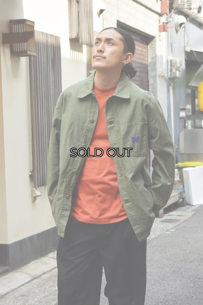 画像9: NEEDLES（ニードルズ）Coverall（カバーオール）"Reversed Sateen" / Olive（オリーブ）