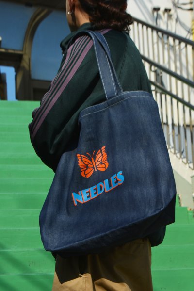 画像5: NEEDLES（ニードルズ）Grocery Bag Small（グローサリートート”スモール”） / Black（ブラック）