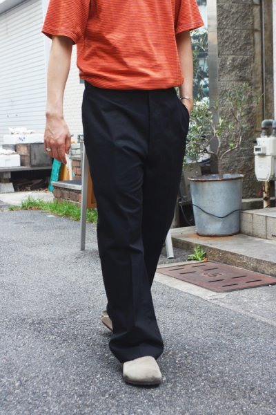画像7: blurhms ROOTSTOCK（ブラームスルーツストック）2046D Chino Pants（2046Dチノパンツ）/ Black（ブラック）【裾上げ無料】