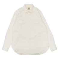 F.O.B FACTORY（エフオービーファクトリー）WORK SHIRT（オックスワークシャツ）"Work Twill" / Ecru（エクリュ）