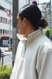 画像11: KAPTAIN SUNSHINE（キャプテンサンシャイン）Zipper High Neck Pullover（ジッパーハイネックプルオーバー）/ FADE BLACK（フェードブラック）