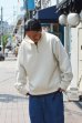 画像9: KAPTAIN SUNSHINE（キャプテンサンシャイン）Zipper High Neck Pullover（ジッパーハイネックプルオーバー）/ FADE BLACK（フェードブラック）