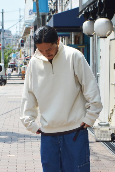 画像9: 【PointUp10%11/10迄】KAPTAIN SUNSHINE（キャプテンサンシャイン）Zipper High Neck Pullover（ジッパーハイネックプルオーバー）/ ALMOND（アーモンド）