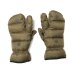 画像1: MODMNT（モドメント）DOWN GLOVES LOBSTER MITTENS（ダウングローブ ロブスターミトン）/ Khaki（カーキ） (1)