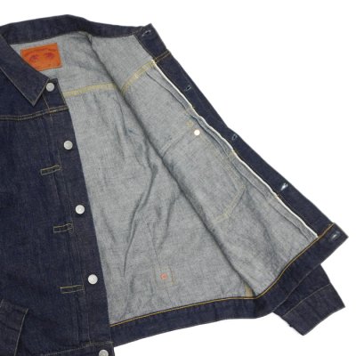 画像4: FULLCOUNT（フルカウント）#2107W Type1 Denim Jacket （タイプ１デニムジャケット）"13.7oz One Wash" / Indigo Blue（インディゴブルー）