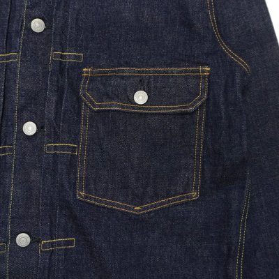 画像7: FULLCOUNT（フルカウント）#2107W Type1 Denim Jacket （タイプ１デニムジャケット）"13.7oz One Wash" / Indigo Blue（インディゴブルー）