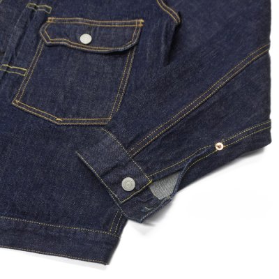 画像6: FULLCOUNT（フルカウント）#2107W Type1 Denim Jacket （タイプ１デニムジャケット）"13.7oz One Wash" / Indigo Blue（インディゴブルー）