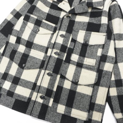 画像9: FILSON（フィルソン）MACKINAW WOOL CRUISER（マッキーノウールクルーザー）/NATURAL×BLACK（ナチュラル×ブラック）