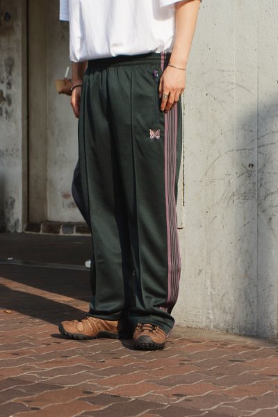 画像6: NEEDLES（ニードルズ）Track Pant（トラックパンツ）"Poly Smooth" / Green（グリーン）