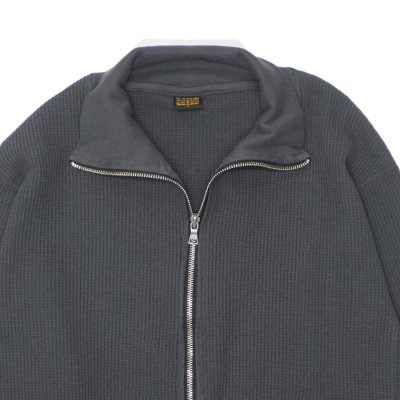 画像3: *A VONTADE（アボンタージ）Big Waffle Drivers Zip Cardigan（ビッグワッフルドライバーズジップカーディガン）/ Charcoal（チャコール）