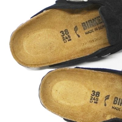 画像7: BIRKENSTOCK（ビルケンシュトック）BOSTON（ボストン）"Narrow Fit" / Black Suede（ブラックスエード）