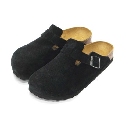 画像2: BIRKENSTOCK（ビルケンシュトック）BOSTON（ボストン）"Narrow Fit" / Black Suede（ブラックスエード）