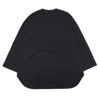 画像2: blurhms ROOTSTOCK（ブラームスルーツストック）Rough&Smooth Thermal Baseball Tee（ラフ&スムースサーマルベースボールTシャツ）/ Heather Charcoal（ヘザーチャコール）