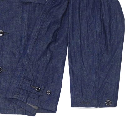 画像6: *A VONTADE（アボンタージ）Naval Utility Jacket（ナバルユーティリティジャケット）"Indigo＆Black Denim" / Indigo（インディゴ）