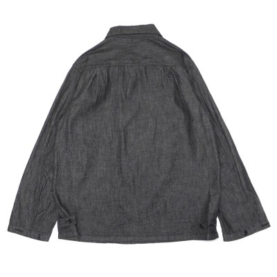 画像2: *A VONTADE（アボンタージ）Naval Utility Jacket（ナバルユーティリティジャケット）"Indigo＆Black Denim" / Black（ブラック）