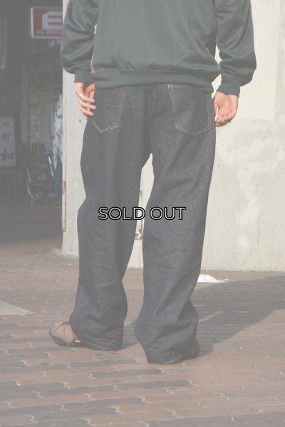 画像9: blurhms ROOTSTOCK（ブラームスルーツストック）13.5oz Denim Pants Wide（13.5ozデニムパンツ ワイド）/ Black（ブラック）【裾上げ無料】