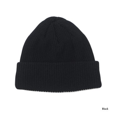 画像2: DECHO（デコー）COTTON KNIT CAP（コットンニットキャップ）/ Black（ブラック）・Brown（ブラウン）・Wine（ワイン）・Green （グリーン）