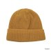 画像3: DECHO（デコー）COTTON KNIT CAP（コットンニットキャップ）/ Mustard（マスタード）・Olive（オリーブ）・E,Blue（Eブルー） (3)