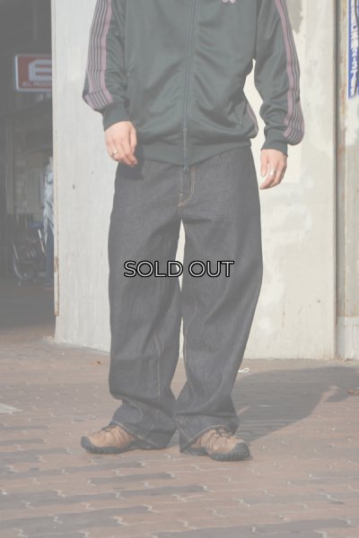 画像7: blurhms ROOTSTOCK（ブラームスルーツストック）13.5oz Denim Pants Wide（13.5ozデニムパンツ ワイド）/ Black（ブラック）【裾上げ無料】