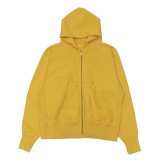KAPTAIN SUNSHINE（キャプテンサンシャイン）Front Zipper Hoody（フロントジッパーフーディー）/ Yellow（イエロー）