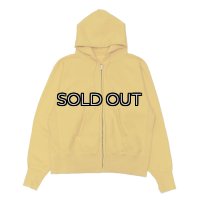 KAPTAIN SUNSHINE（キャプテンサンシャイン）Front Zipper Hoody（フロントジッパーフーディー）/ Yellow（イエロー）