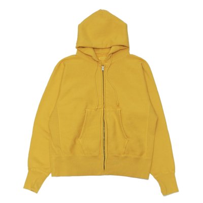 画像1: KAPTAIN SUNSHINE（キャプテンサンシャイン）Front Zipper Hoody（フロントジッパーフーディー）/ Yellow（イエロー）