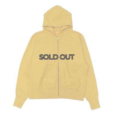 画像1: KAPTAIN SUNSHINE（キャプテンサンシャイン）Front Zipper Hoody（フロントジッパーフーディー）/ Yellow（イエロー）