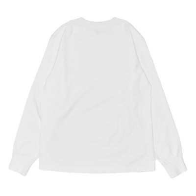 画像3: Yonetomi NEW BASIC（ヨネトミニューベーシック）NEW BASIC T-SHIRT "LONG SLEEVE"（ニューベーシックTシャツ "ロングスリーブ"）/ White（ホワイト）・Black（ブラック）