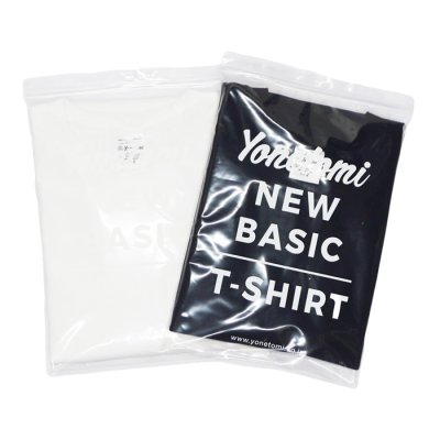画像9: Yonetomi NEW BASIC（ヨネトミニューベーシック）NEW BASIC T-SHIRT "LONG SLEEVE"（ニューベーシックTシャツ "ロングスリーブ"）/ White（ホワイト）・Black（ブラック）