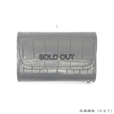 画像8: WILD SWANS（ワイルドスワンズ）DAKAR（ダカール）キーケース"クロコダイル"/Black（ブラック）
