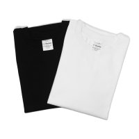 Yonetomi NEW BASIC（ヨネトミニューベーシック）NEW BASIC T-SHIRT "LONG SLEEVE"（ニューベーシックTシャツ "ロングスリーブ"）/ White（ホワイト）・Black（ブラック）