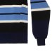 画像5: BARBARIAN（バーバリアン）Heavy Weight Rugby Collar Shirt（ヘビーウェイト ラグビーカラーシャツ）"BOLD MOUNTAINEER" / Navy×Black×Ivory×Columbia（ネイビー×ブラック×アイボリー×コロンビア）