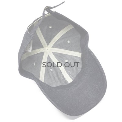画像9: FULLCOUNT（フルカウント）#6843 6Panel Denim Baseball Cap（6パネルデニムベースボールキャップ）‘F' Patch / Indigo Blue（インディゴブルー）
