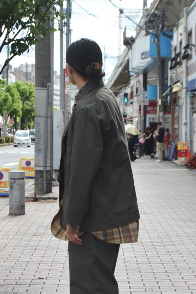 画像9: 【PointUp10%11/10迄】ENGINEERED GARMENTS（エンジニアードガーメンツ）Bedford Jacket（ベッドフォードジャケット）"Heavyweight Cotton RIpstop" / Olive（オリーブ）