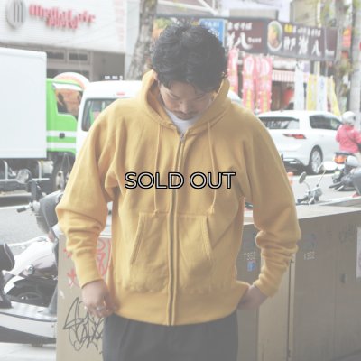画像8: KAPTAIN SUNSHINE（キャプテンサンシャイン）Front Zipper Hoody（フロントジッパーフーディー）/ Yellow（イエロー）