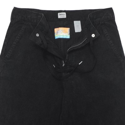 画像5: SMITH'S AMERICAN（スミスアメリカン）LES HALLES painter（レアールペインター）"Uneven Corduroy / Garment dye" / Noir（ブラック）【裾上げ無料】