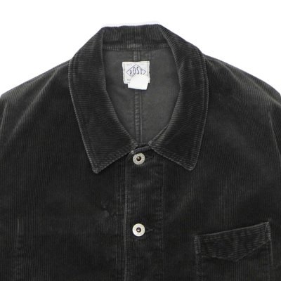 画像4: 【PointUp10%11/10迄】Post O'Alls（ポストオーバーオールズ）POS-Travail 2（ポストラバイル 2） "Widewale Cords" / Charcoal（チャコール）